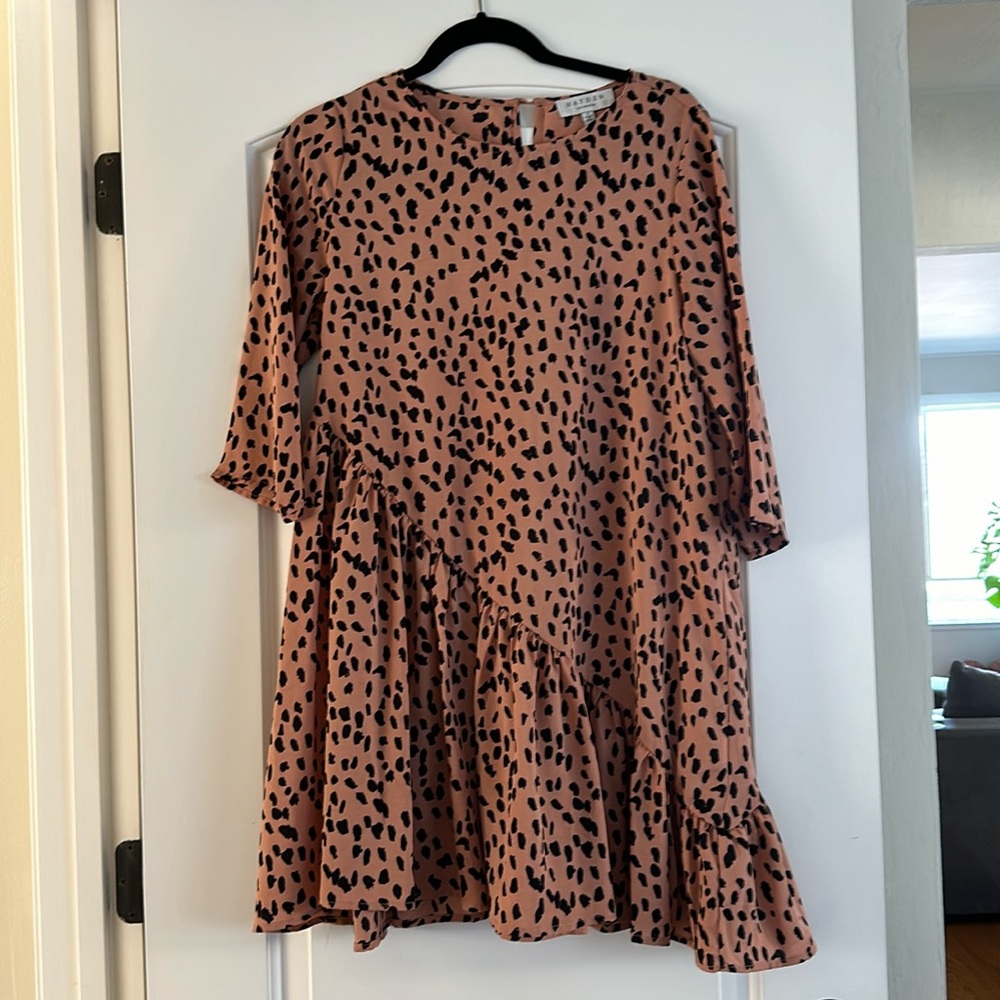 Leopard dress size small - Hayden